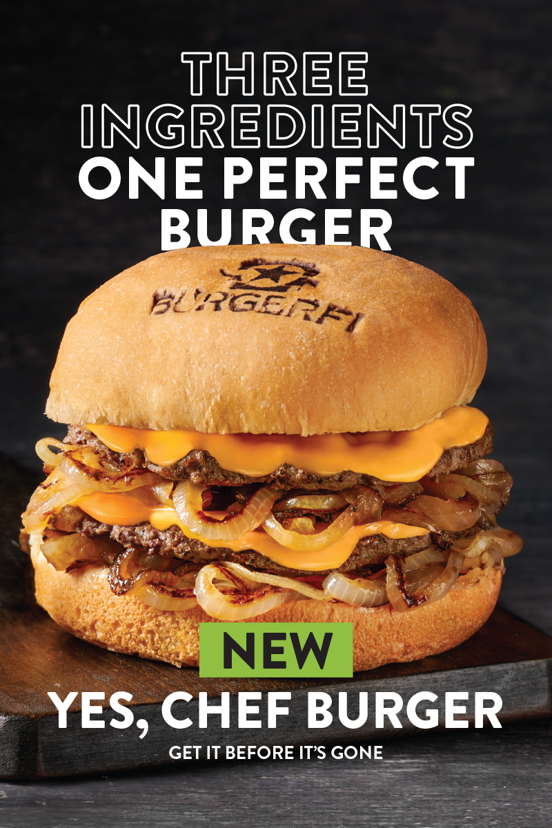 BurgerFi Offers $3 Signature Double Cheeseburger Add-On with Drink Purchase  For One Day Only