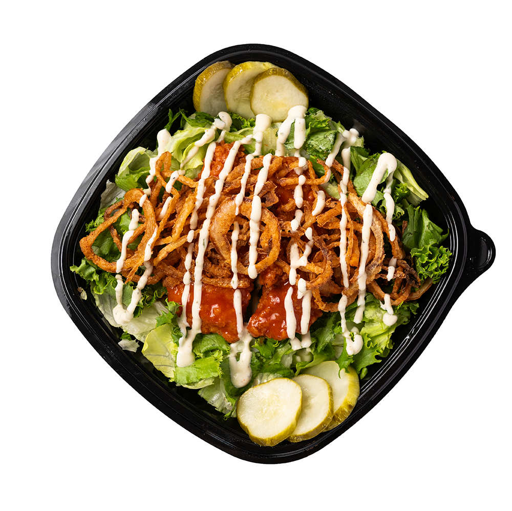buffalo chicken tender bowl