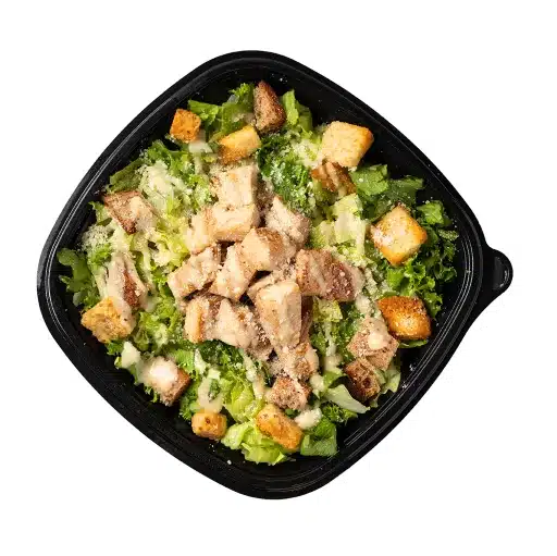 A classic grilled chicken Caesar bowl from BurgerFi. 